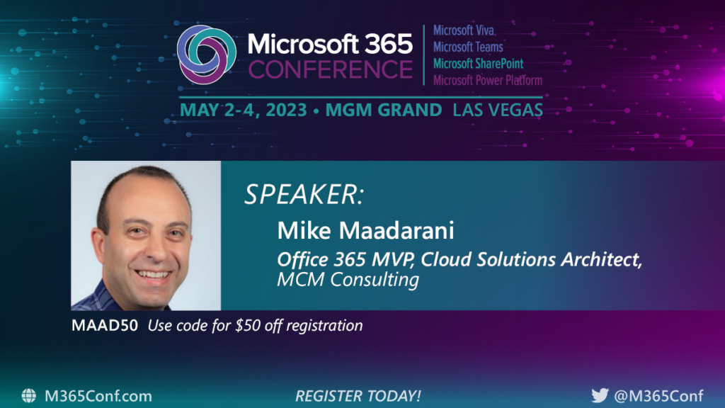 M365 Conference Las Vegas