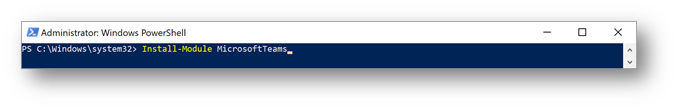 Teams PowerShell