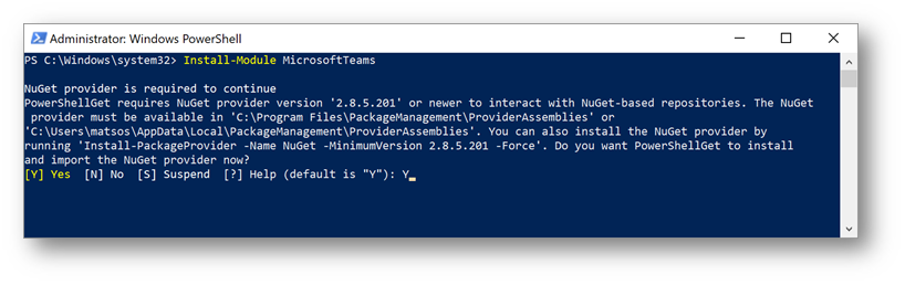 Teams PowerShell